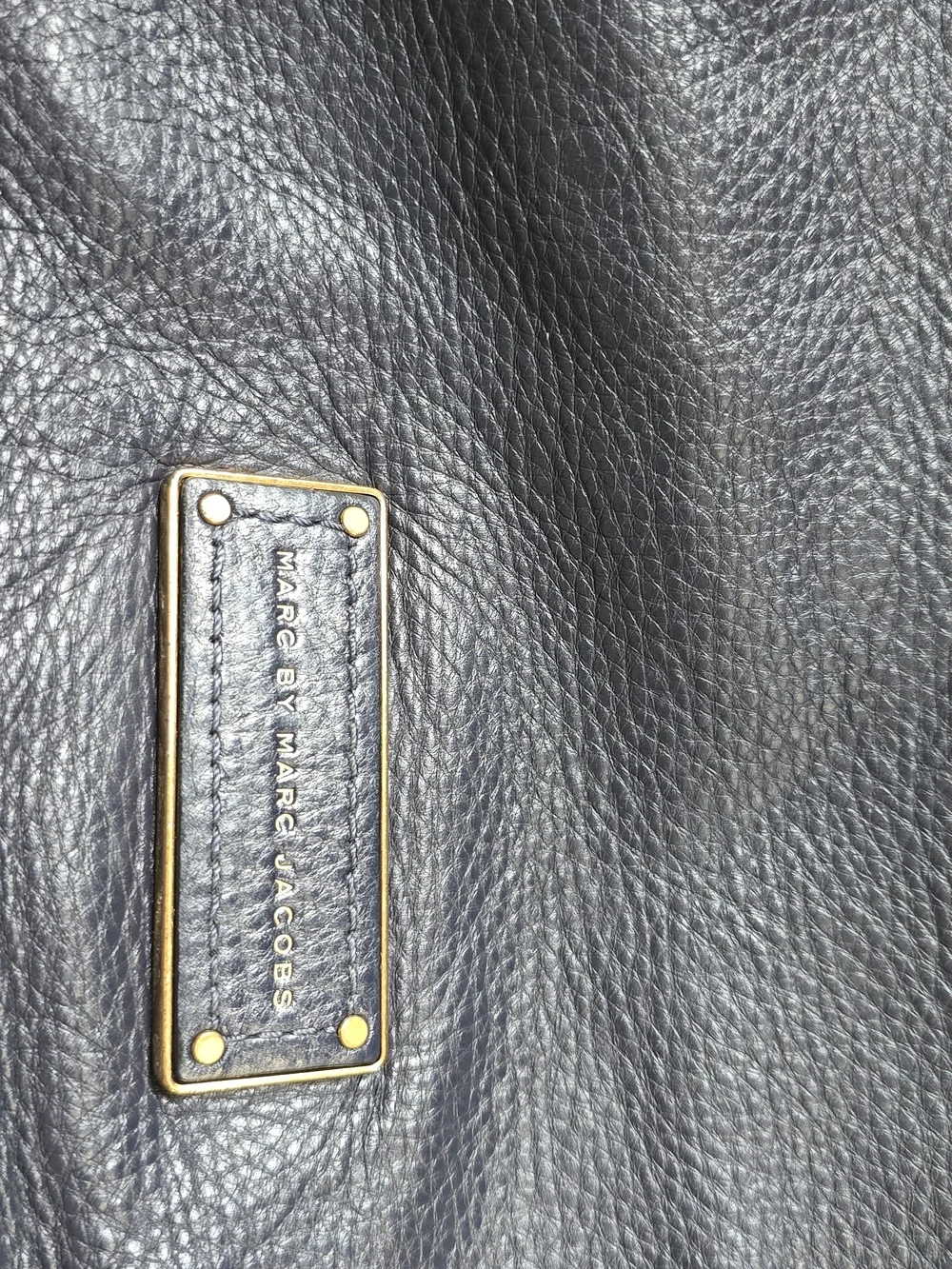 Marc by Marc Jacobs Black Leather Hobo Tote